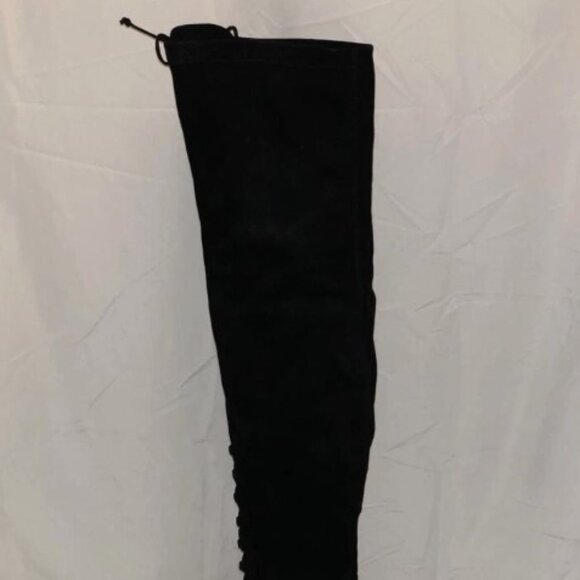 40 US 9❤️LE SILLA ITALY LEATHER SUEDE STRETCH OVER KNEE HIGH HEELS TALL BOOTS - Picture 2 of 13